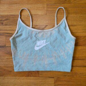 Nike Light Blue Tie-Dye Cami Top – Size XS